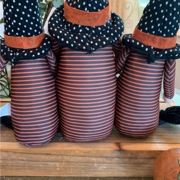 HALLOW HOME HALLOWEEN TRIO OF GNOMES - Picture 7 of 7